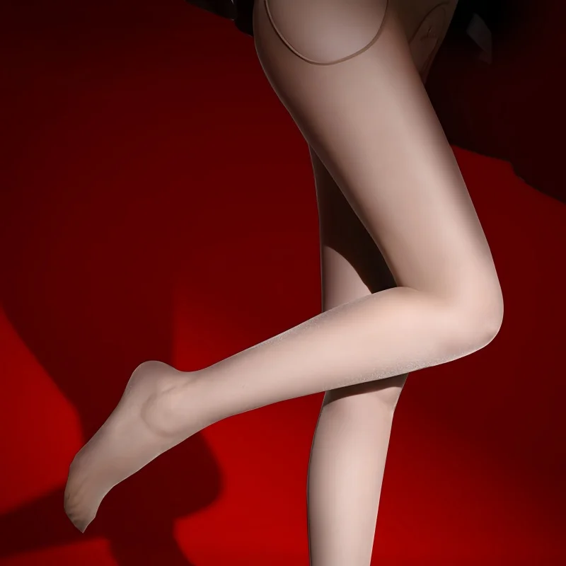 1/2개 5D 울트라씬 여름 섹시 에로틱 스타킹 오픈 크로치 시스루 나일론 팬티스타킹 여성 나이트 클럽 컨트롤 탑 섹시 타이트