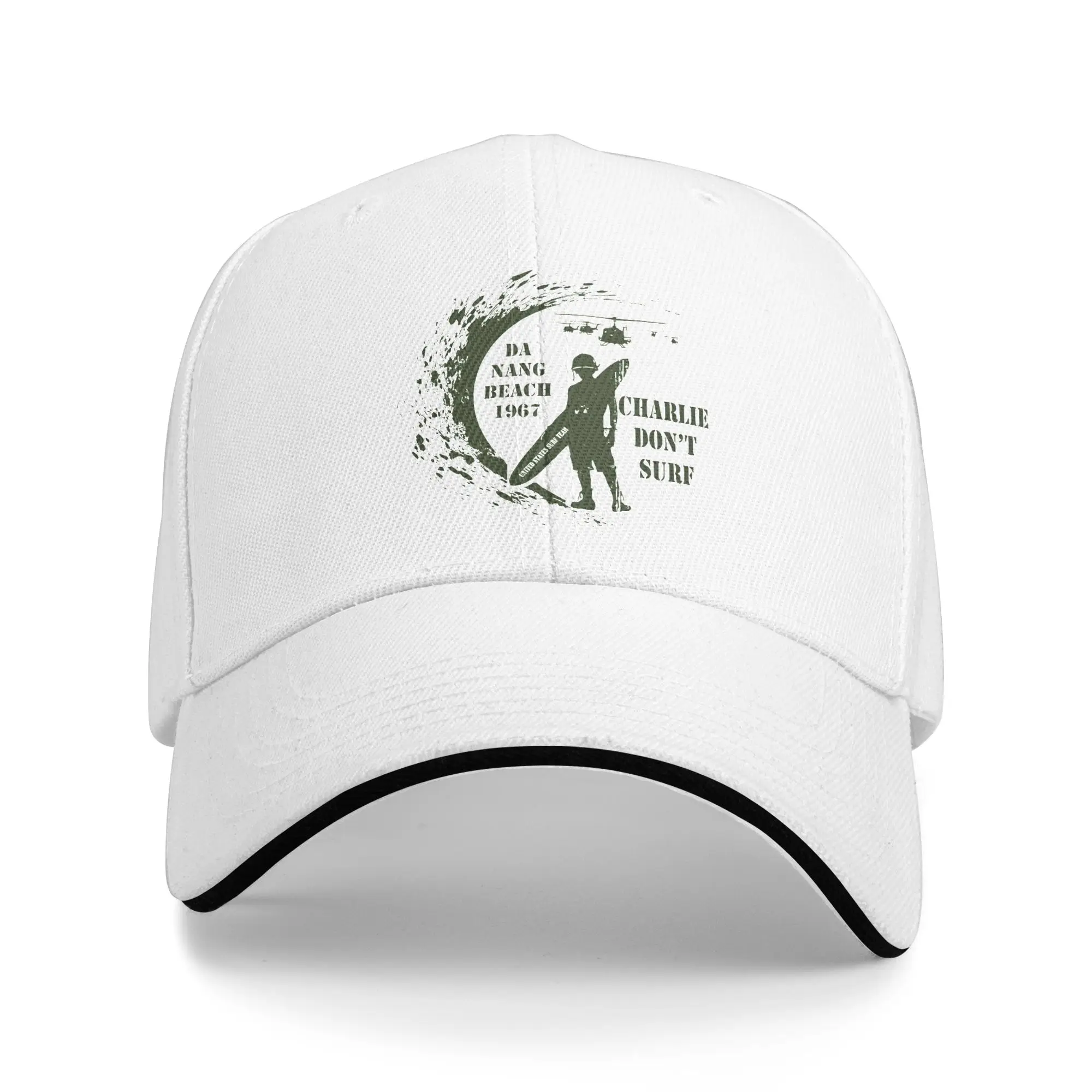 Apocalypse Now Charlie Don't Surf Sandwich Caps Men Women Hip-Hop Baseball Vietnam War Film Adjustable All seasons Hats Adult