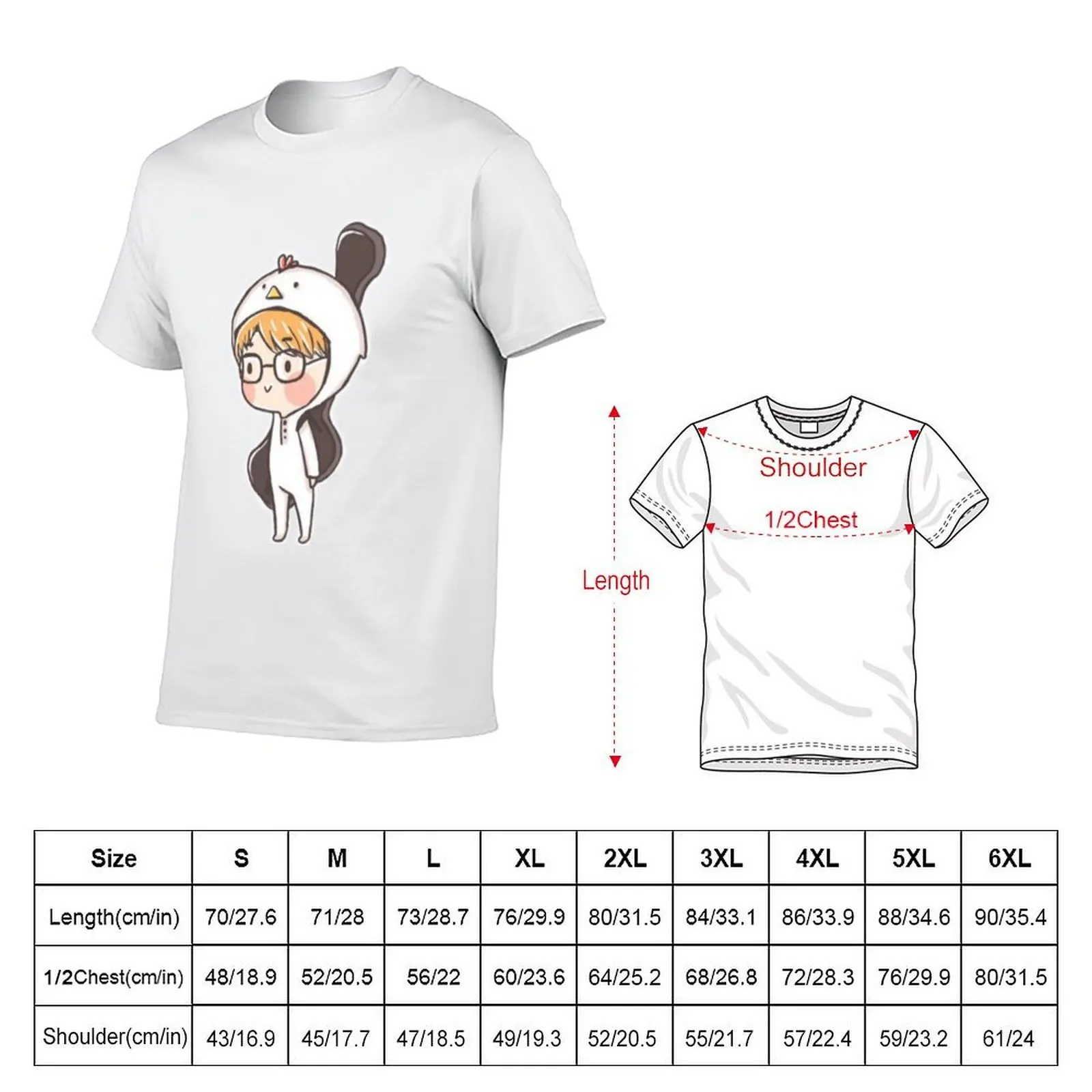 Day6 - Sweg Chicken Jae T-Shirt black cotton t-shirt plain for man package funny t shirts cotton T-Shirt