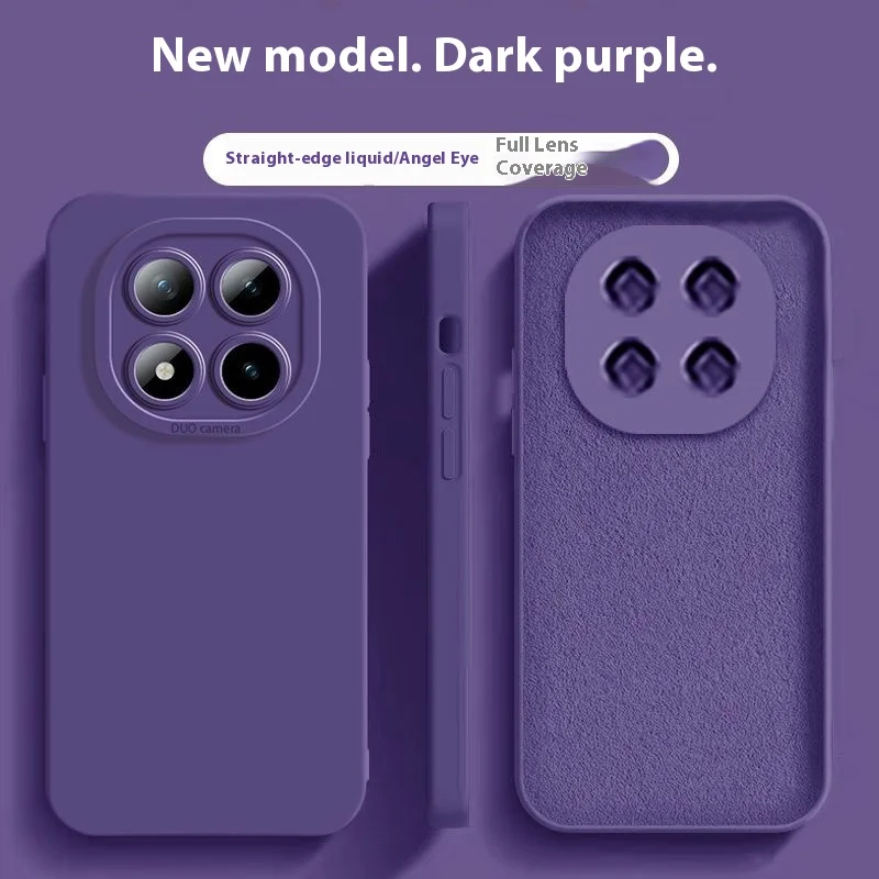 

For Redmi Note 15 pro plus Casa luxury liquid silicone angel eye skin-friendly TPU cover For Redmi Note 15 pro plus 5G Funda