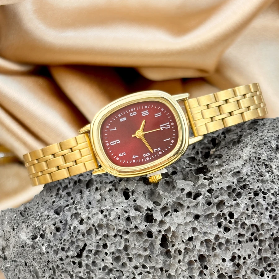 여성용 미니멀리스트 시계: 골드 콩 모양 다이얼 슬림 - Minimalist Thin Watch 리뷰 및 가격