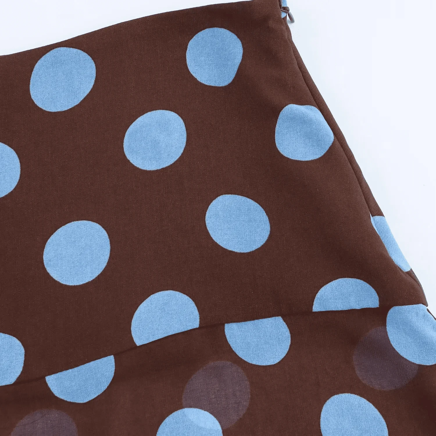 Polka Dot Printed Midi Skirts Two Piece Sets for Women 2025 Summer Chic Scarf Halter Top Suits Beach Woman 2 Piece Outfits   3.
