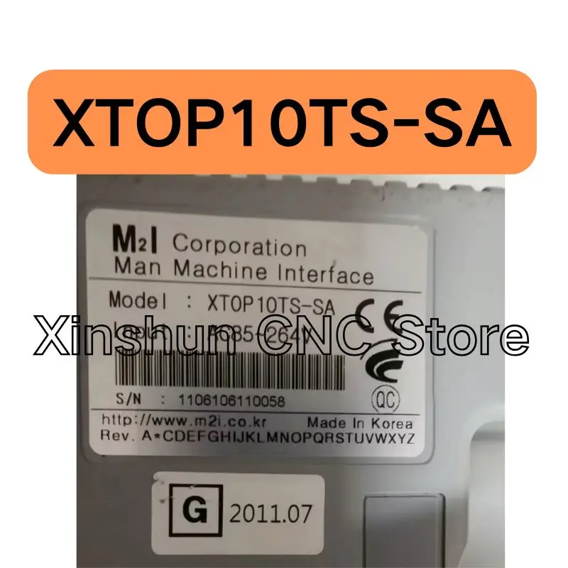 Second hand XTOP10TS-SA touch screen XT0P10TS-SA test OK, fast shipping
