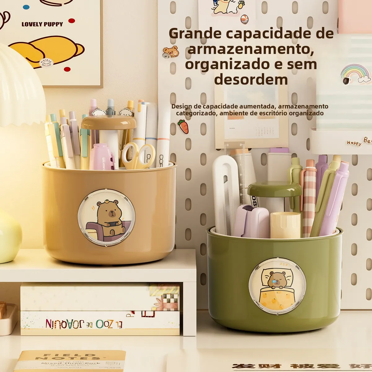 desktop-organizer-rotating-pen-holder-four-grid-classification-storage-box-office-supplies-stationery-storage-bucket-high-cap