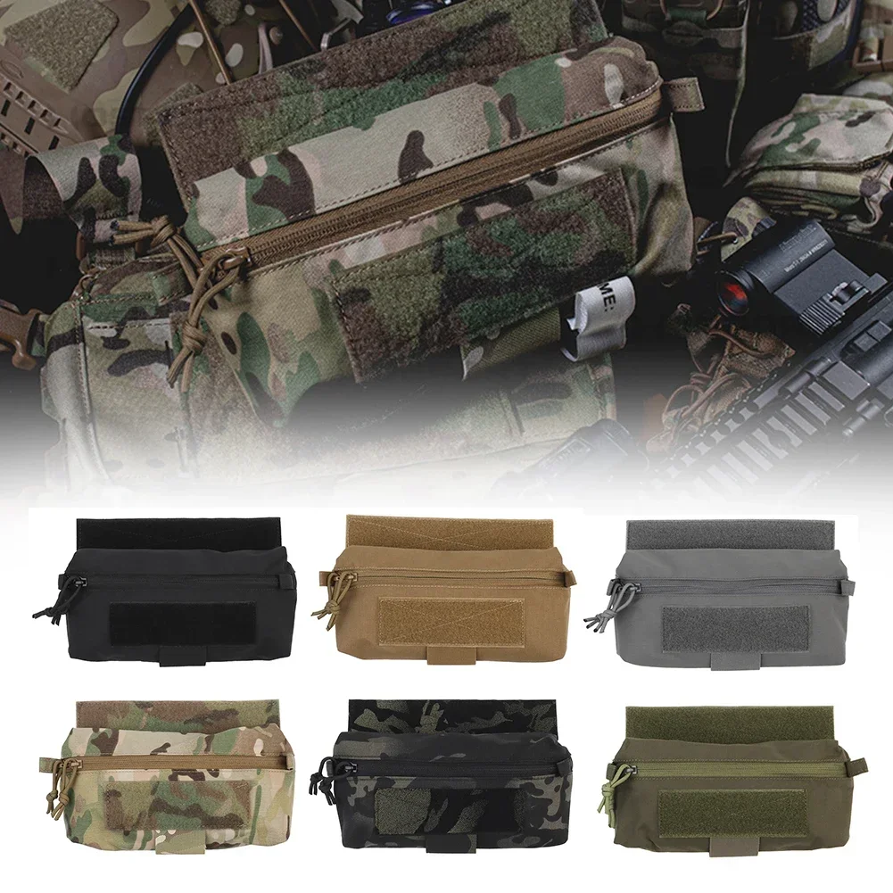 500D Tactical Vest Dangler Drop Pouch Mini Abdominal Dump Drop Pouch Fanny Pack for JPC CPC MK3 MK4 V5 Plate Carrier Storage