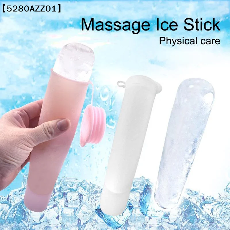 Silicone Cube Tray Shape Ice Roller Face Facial Freezing Reusable Reducing Puffiness Enhancing Skin Care Facial Massage〔HMA58〕