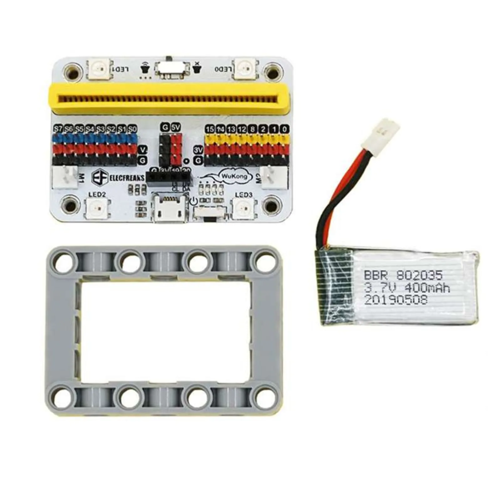 STEM Coding Expansion Board with Servo and Motor Control for Kids Robotics Projects Educational Kit