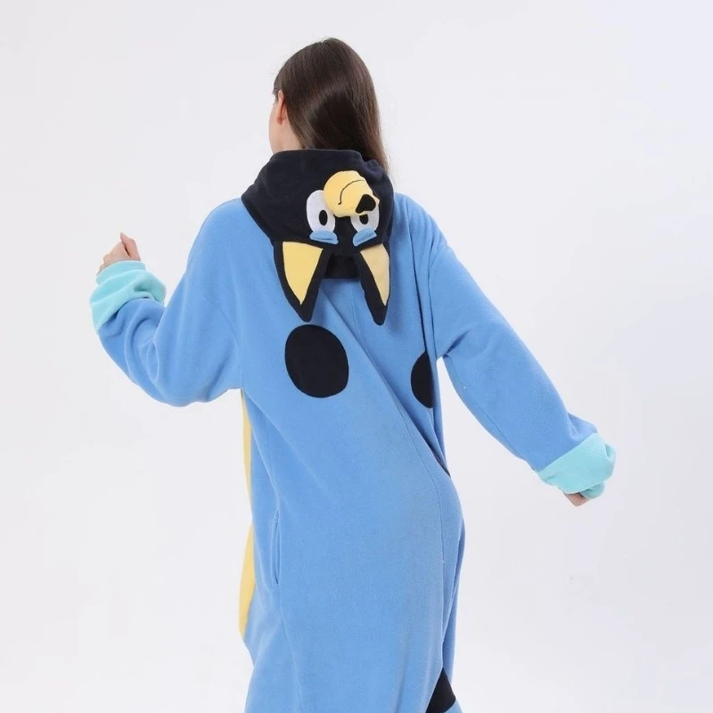 Halloween Costume Bluey Adult Children\'S Cartoon Clothing One-Piece Pajamas Bingo Bluey Cosplay Costume Garment Kids Gift