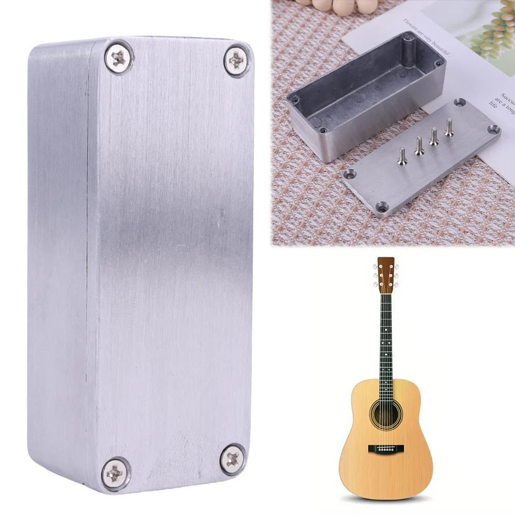 Effects Pedal Stomp Box Enclosure with Screws Die Aluminium Box Enclosures Aluminum Stomp Box Enclosure Guitar Accessories