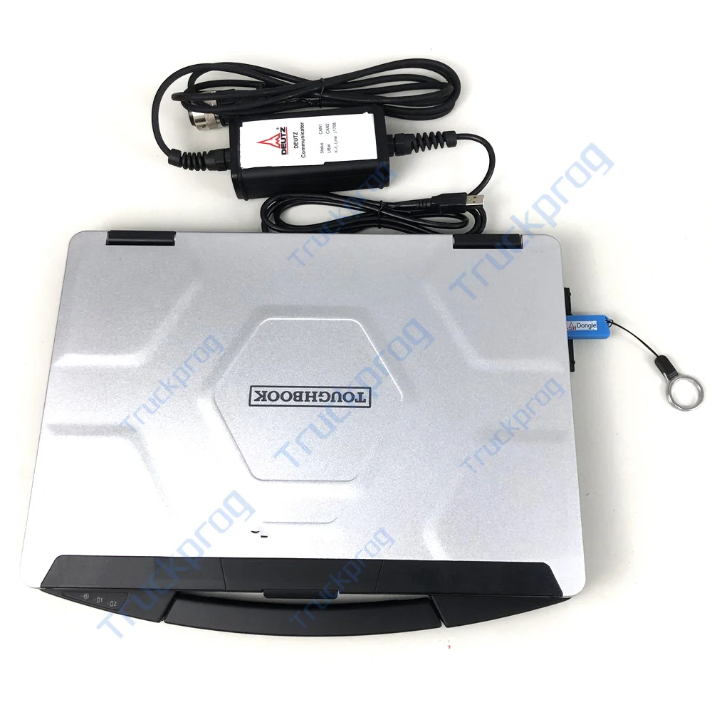 CF54 Laptop für Deutz SerDia 4.0 USB Key Dongle decom Diagnose- und Programmiertool-Controller EMR5/4/3/2