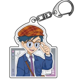 Yagami Taichi Agumon Digimon Piyomon Tailmon Ishida Yamato Palmon Ishida Yamato Takaishi Takeru Acrylic Keychain Bag Pendant