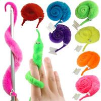 5~15pcs Caterpillar Worm Party Favors Plush Prank Toys Birthday Festival Gathering Magic Performance Prop Gift for Children TMZ