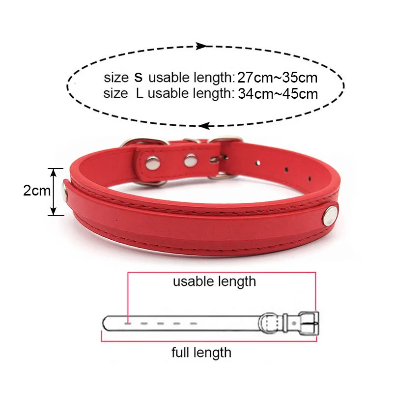 Sexy Red PU Leather Customized Name Letters Collar Choker Necklaces Punk Personalized Sex Cosplay Custom Chocker Jewelry Gift
