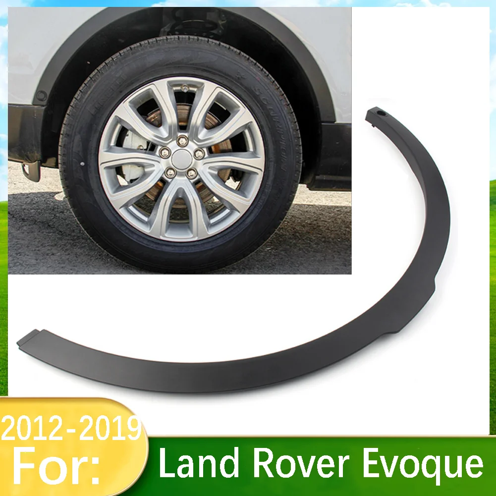 Car Front Fender Flares With Clips For Land Rover Range Rover Evoque 2012 2013 2014 2015 2016 2017 2018 2019 W/ Radar Hole