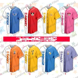 2024 New Arriavl Vintage Disneyland Baseball Jersey Disney Vacation Matching Jersey Fans Kit Special Baseball Edition Jersey