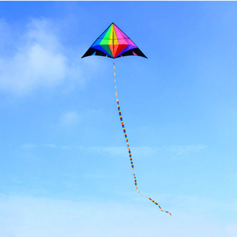 free shipping diamond  delta kites windsocks giant kite inflatable toys buiten speelgoed windsurfing parafoil kite sports kites