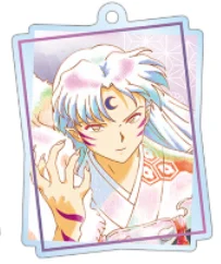 Porte-clés Anime Higurashi Kagome Naraku Miroku Kikyo Sesshoumaru, poupée pendentif de sac en acrylique, cadeau de collection