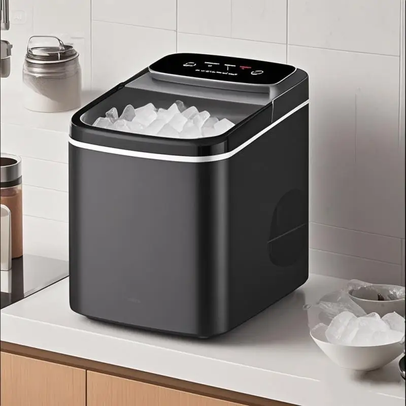 

Ice Maker Portable Automatic Usb-powered Machine Self-cleaning Kitchen Office Bar Camping Cubes For Household Use