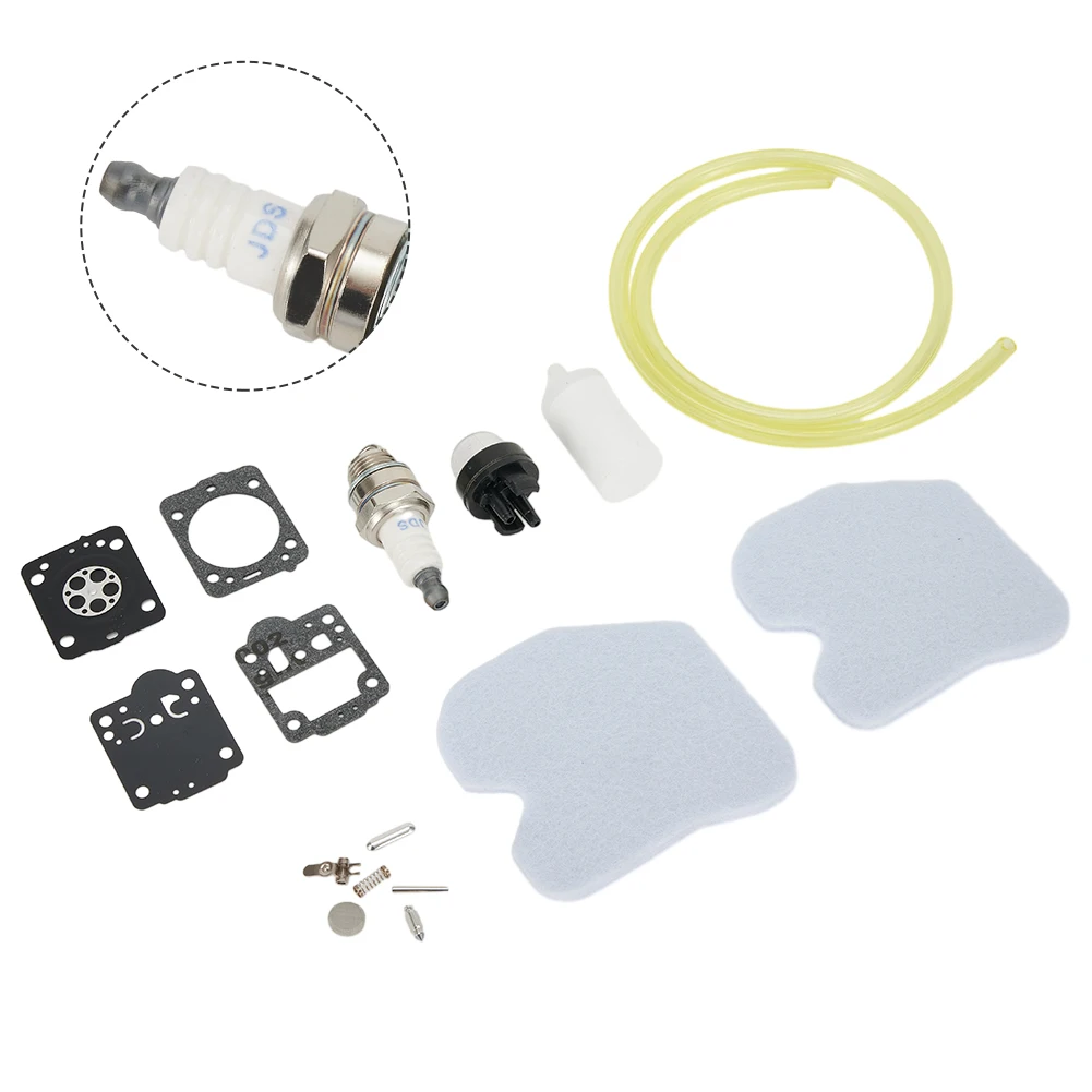 Carb Kit, Air Fuel Filter for McCULLOCH CS340 CS380 Chainsaw, WLine Bulb Service Kit for Durable and Practical Use