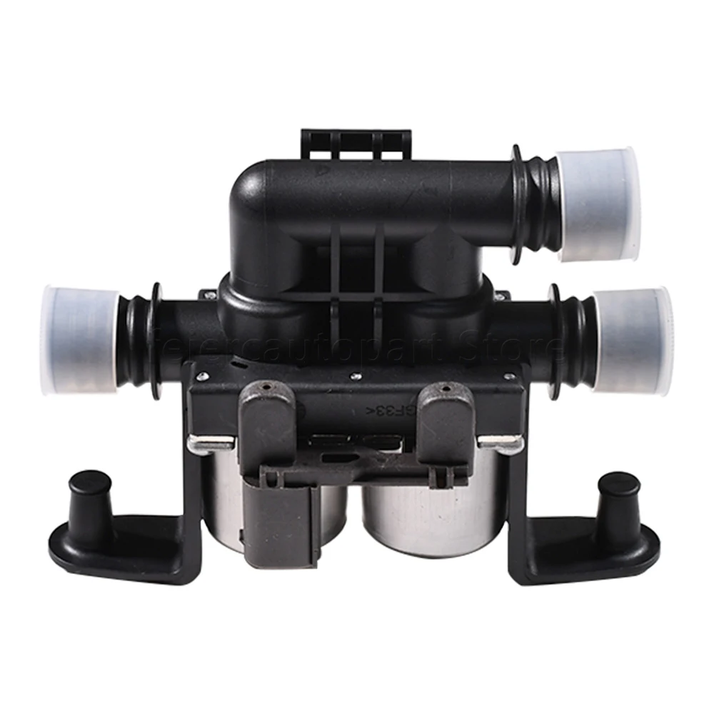 Válvulas de controle do aquecedor de ar condicionado do carro solenóide duplo 64128374995 jqd000010 64128372016 para bmw e39 1998-2006 530 540 e53 x5