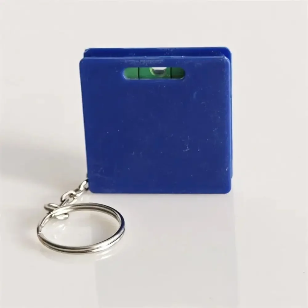 Multifunctional 1M Retractable Ruler Square Construction Tools Mini Measure Tape Keychain Pocket Centimeter Steel Tape Measure