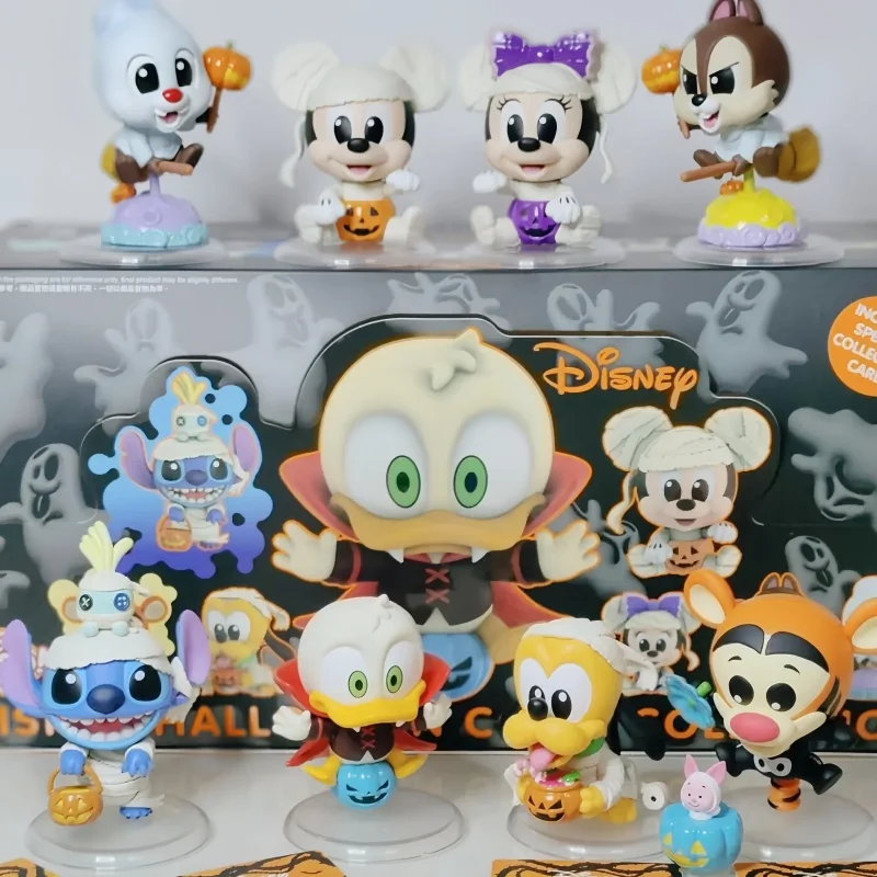 ホットトイズ ディズニー ミッキーと仲間たち パンプキン ハロウィン ブラインドボックス ミステリーフィギュア コスビコレクション 装飾玩具 サプライズギフト用