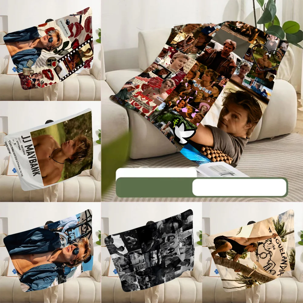 Rudy Pankow JJ Maybank Printed Blanket Picnic Blankets Warm Blanket Soft and Comfortable Blanket Home Travel Birthday Gift