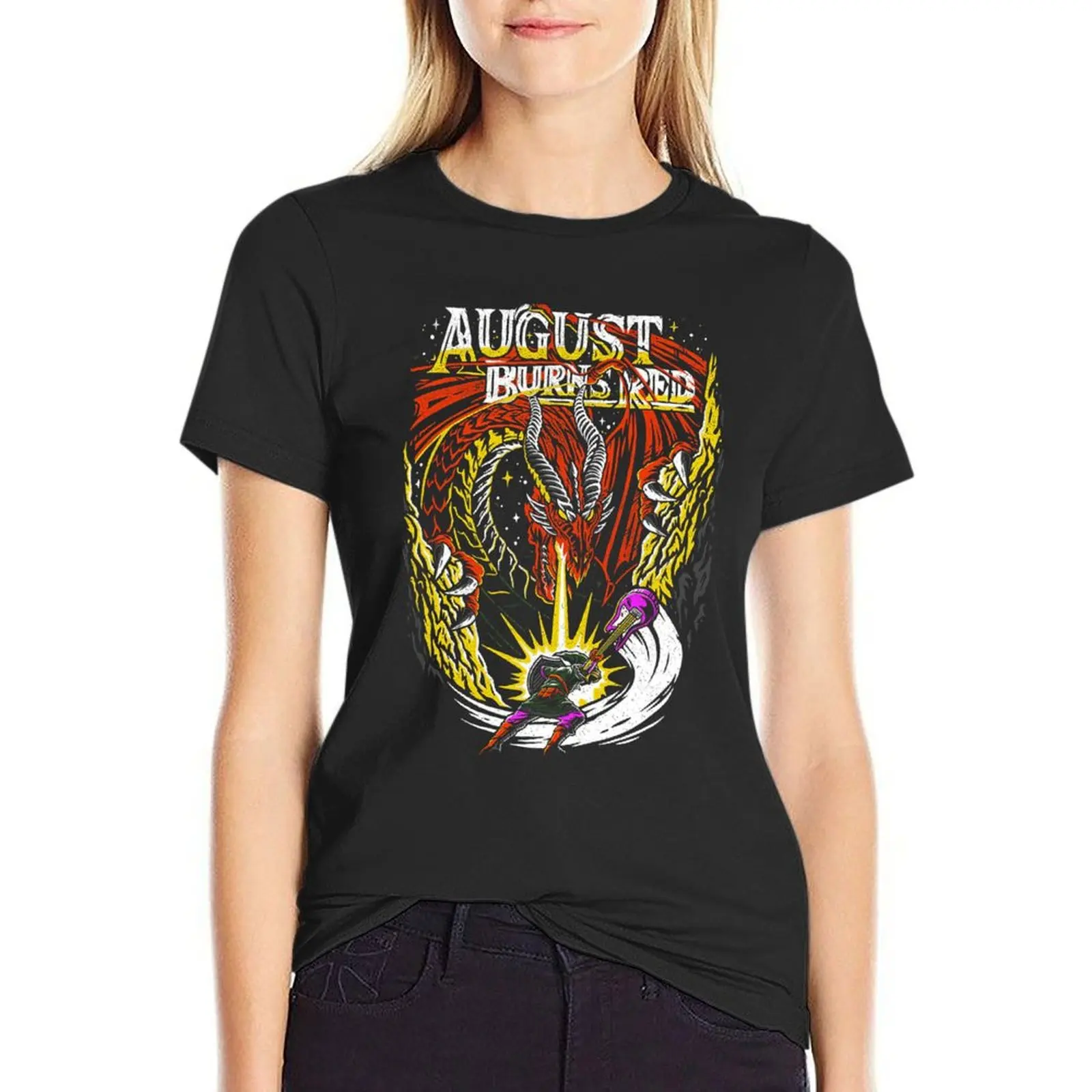 August Burns Red T-Shirt blanks Aesthetic clothing quick-drying white t shirts for Women