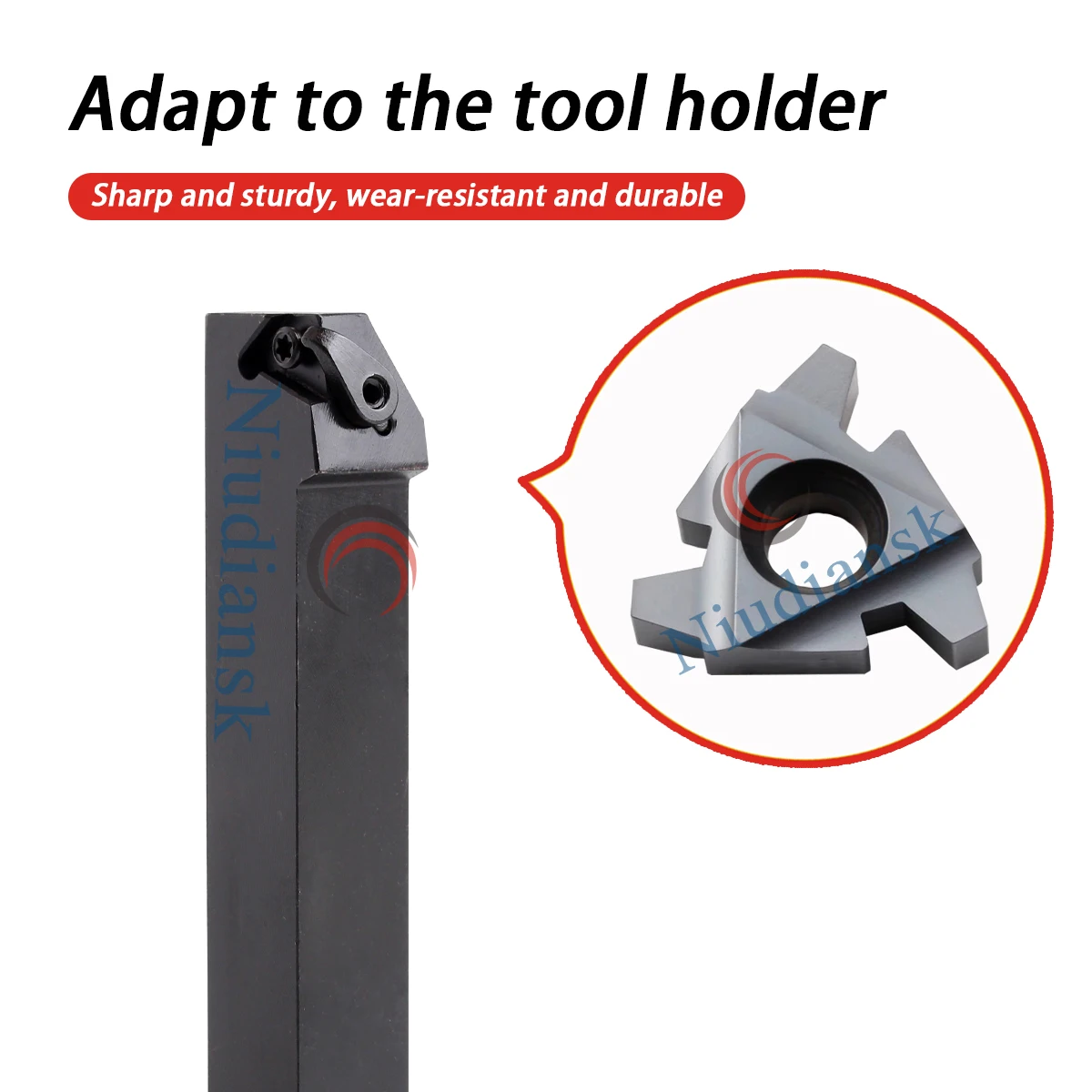 16ER/16IR 2.0TR 3.0TR LDC 22ER/22IR 4.0TR 6.0TR LDA CNC 선반 내부 및 외부 나사 삽입 범용 재료용 도구