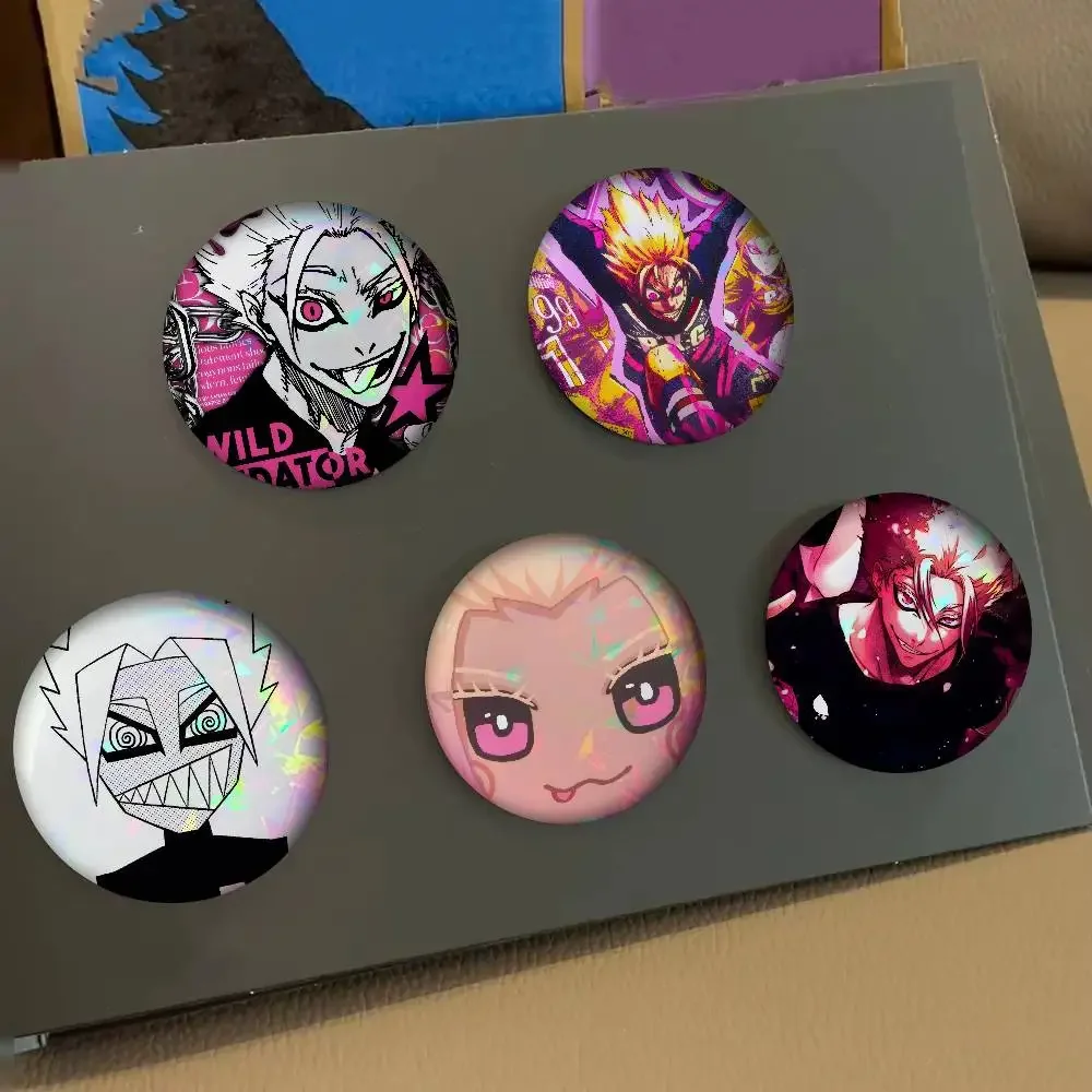 Anime Ryusei Shidou cool boy  Anime Button Pin Handmade Brooch For Clothes Cartoon Badge Backpack Decoration Jewelry Accessories