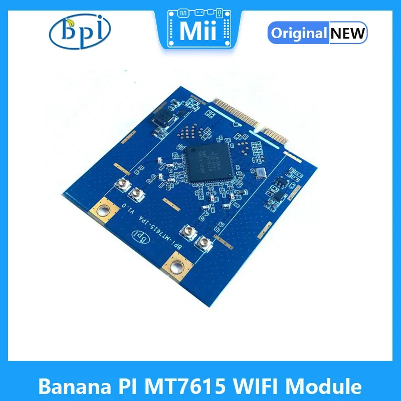 

Banana Pi BPI-MT7615 802.11 AC WIFI 4x4 Dual-Band Module, Support R2 and R64