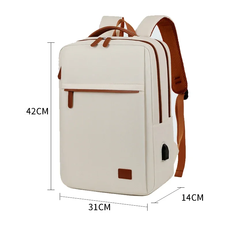 Laptop Backpacks Men Cabin Backpack Travel Backpack Women Men\'s College School Bag Mochila De Viaje Avion Cabina USB Charging