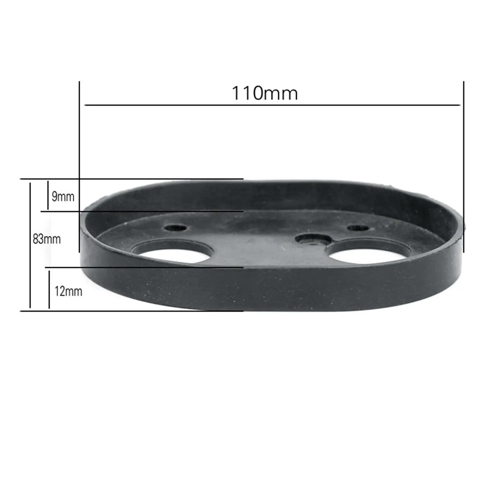 Diesel Heater Rubber Gasket Repair Mat High Temperature Resistant Base Pad for Car Heater Parts for 2kw 5kw D4 D4S D2 Models