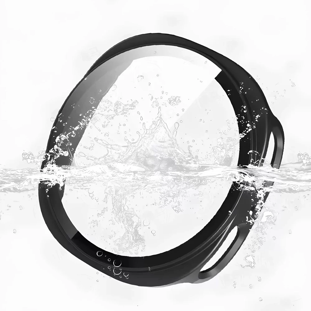 الفرقة + حالة لساعة سامسونج جالاكسي 8 44 مللي متر 40 مللي متر 1:1 الرياضة المعصم استبدال حزام كوريا سوار + غطاء + الزجاج غالاكسي watch8 الأشرطة #5