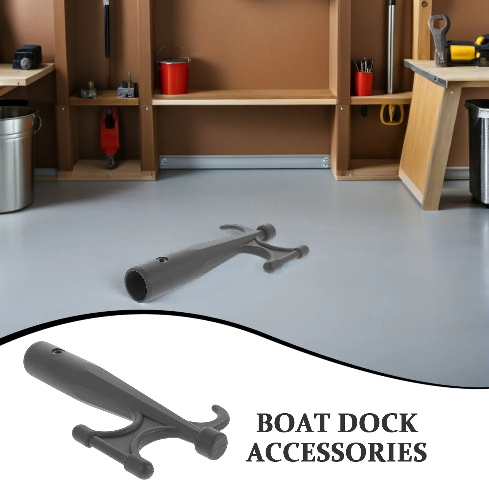 3Pcs Marine Hook Boat Dock Accessories High Strength Lifeboat Hook Attachment Rapid Docking Tool for Yacht Inflatable Kayak Gear
