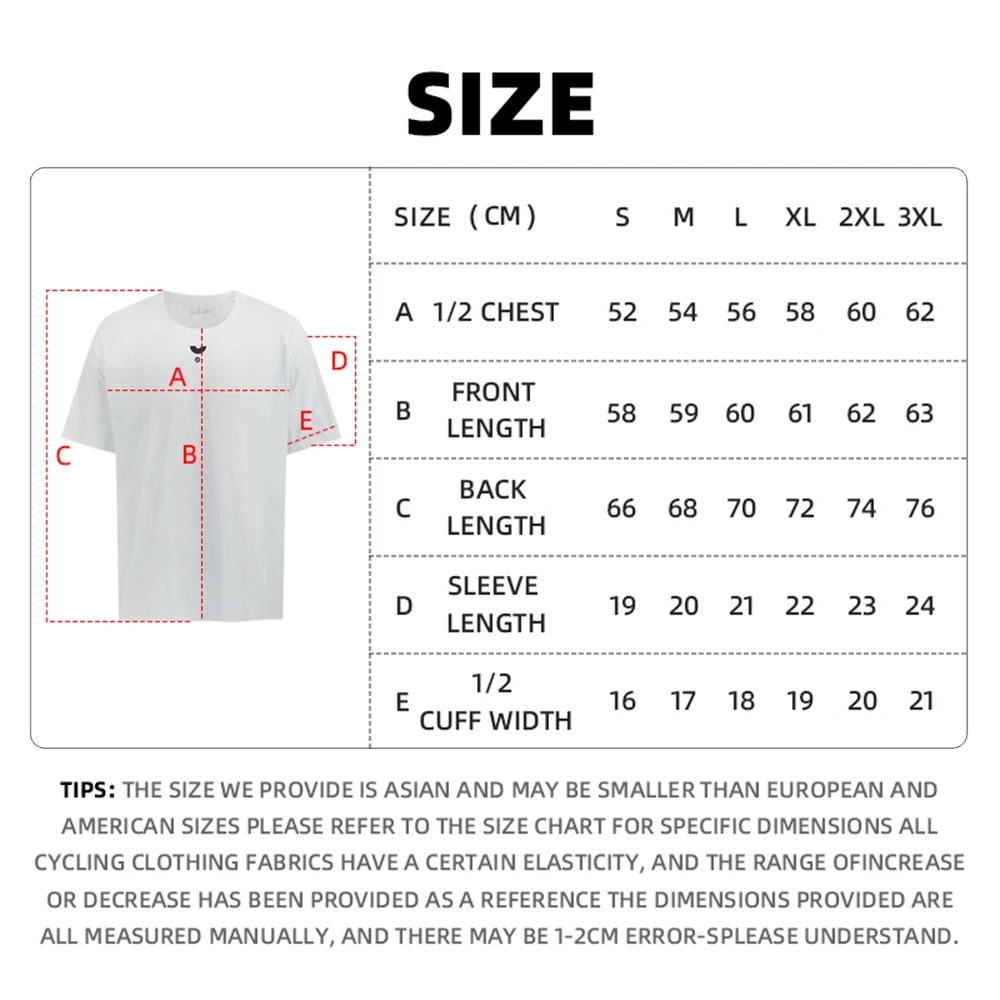 YKYWBIKE Herren Casual Radtrikot Kurzarm DuPont Sorona Outdoor-Sport Schnelltrocknendes Shirt Rennrad Fahrradbekleidung – Detail 1