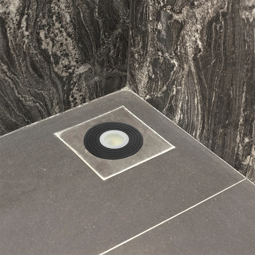 

2Pcs Bathroom Drain Filter Cover Sewer Backflow Preventer Durable Practical Simple Design Excellent Durability