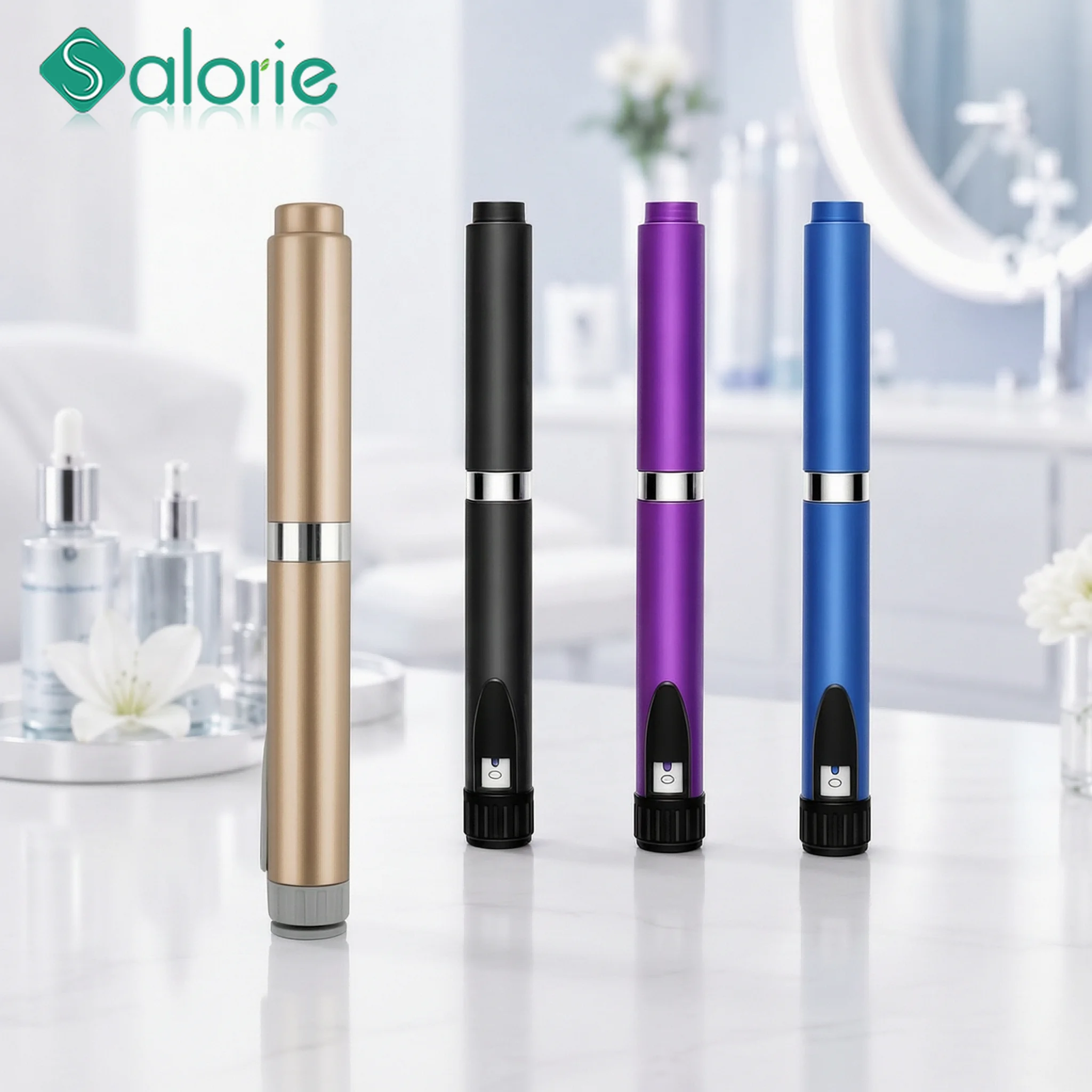 Reusable V2 Insulin Injection Pen Metal Injection Pen 60 IU Slimming Injection PenEmpty Injection Pen Without Cartridge Bottle