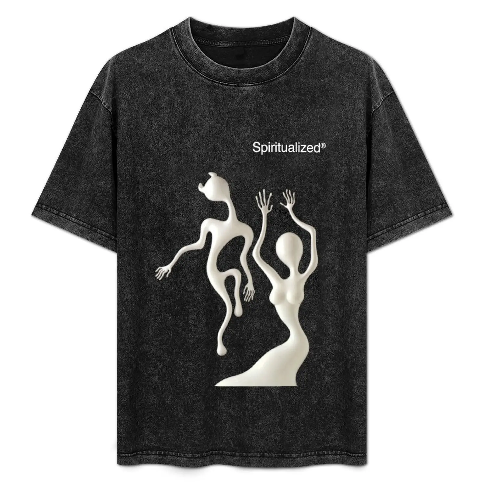 

Spiritualized - Lazer Gudied Melodies T-Shirt Labor Work Casual T-Shirt