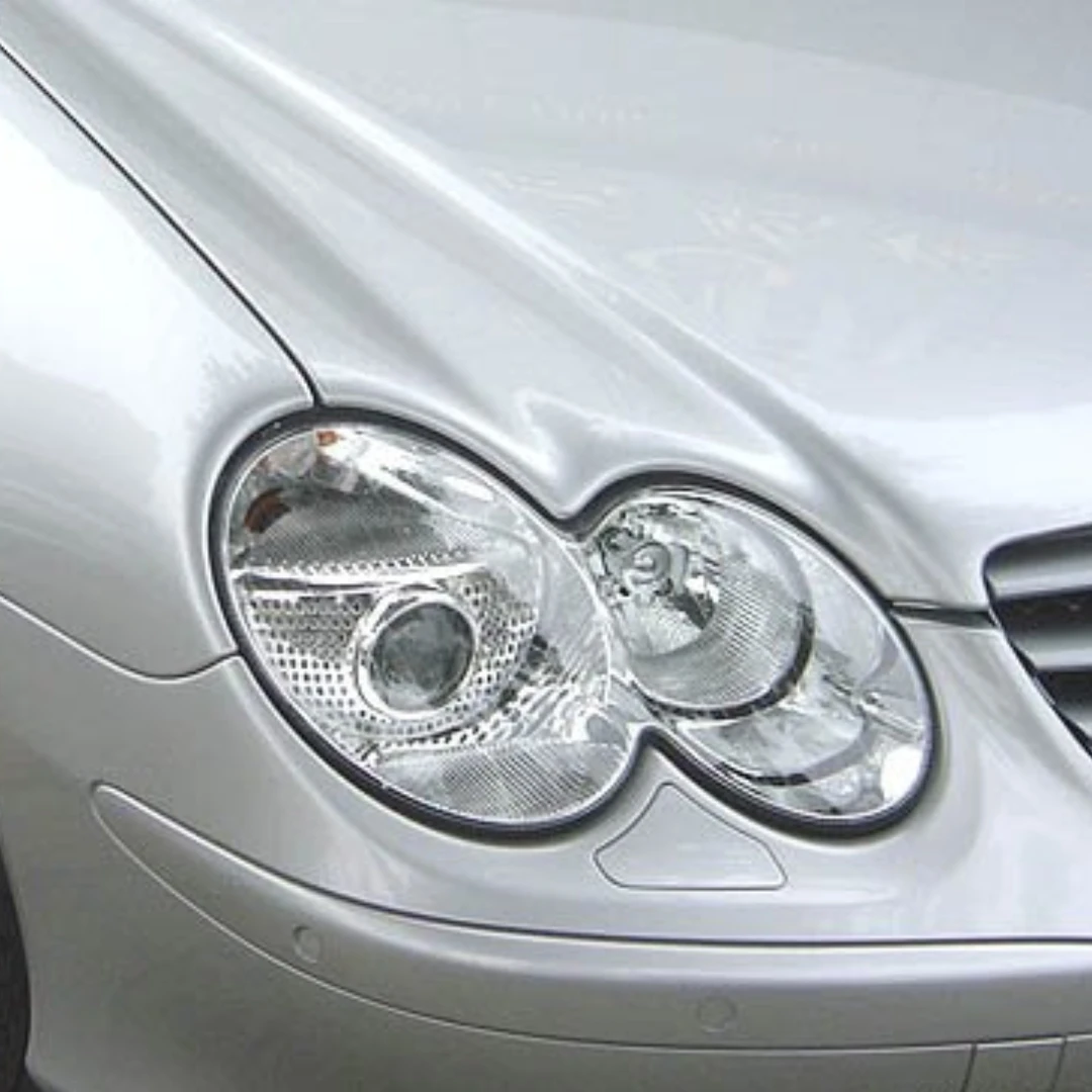 For Mercedes Benz SL Class 2004 to 2007 Articles Cars Headlights Glass Replace The Original Lampshade