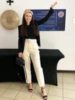 MUJER Women Pants Pencil High waist Trousers Office Wear Pants for Women Autumn Cropped Pants outfits Women's Formal Pants - Image 3