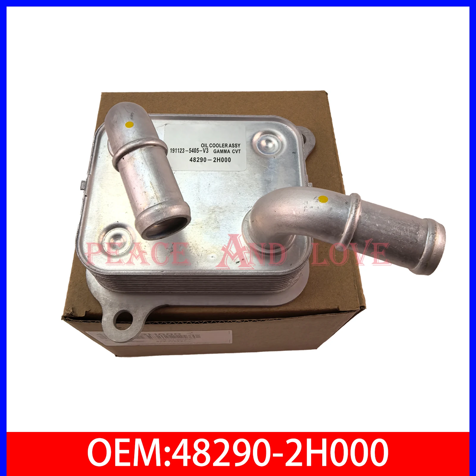 

Радиатор масляного радиатора масляного радиатора 48290-2H000 48290-2H100 ДЛЯ KKIA Forte K3 Avante Elantra 482902H000 482902H100
