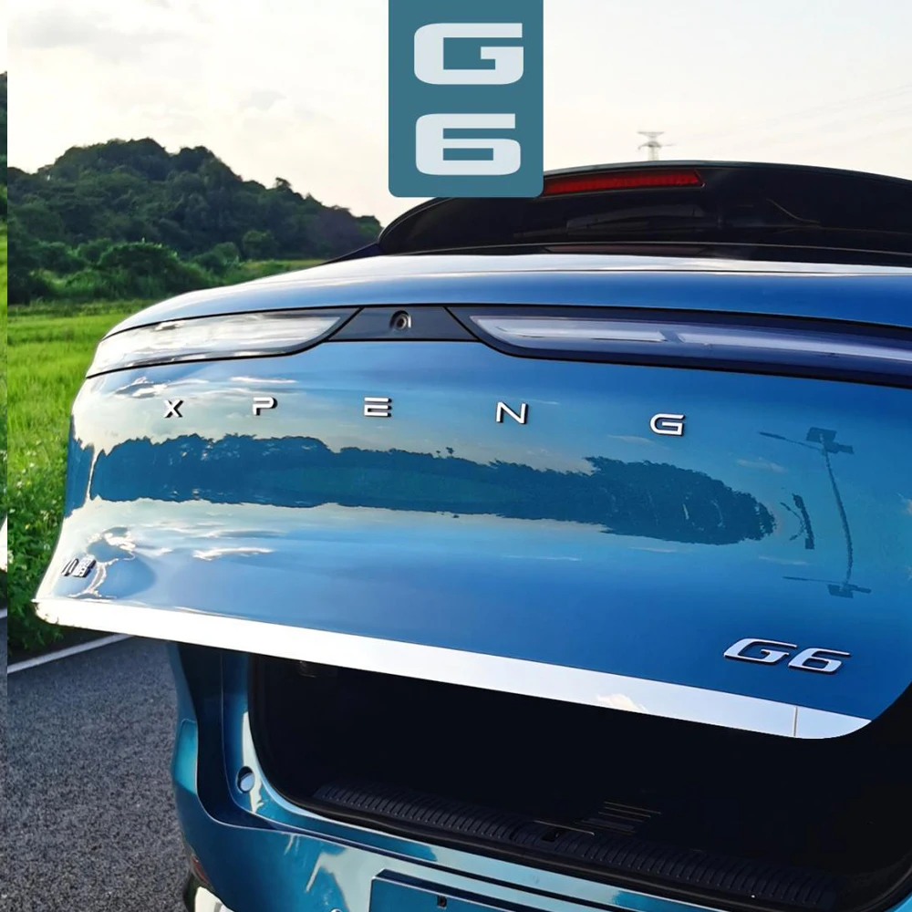 

Suitable For Xpeng G6 Trunk Decorative Bright Strip Rear Bumper Decorative Strip Tail Specific Exterior Decorative Sticker Acces