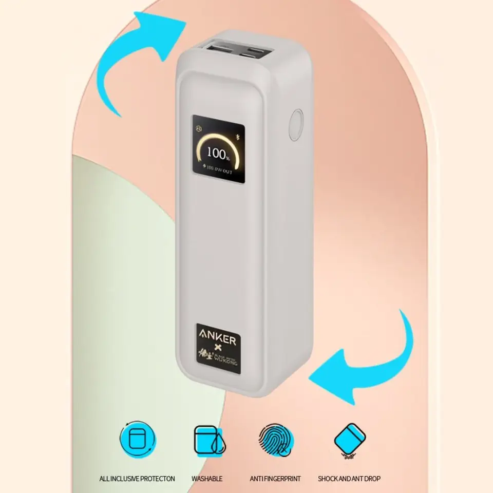 VRURC Power Bank 20000mAh USB C Con Cavi Integrati,caricatore Portatile VRURC Power Bank 20000mAh USB C Con Cavi Integrati,caricatore Portatile
