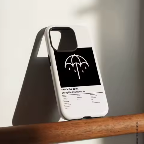 Phone Case For Samsung Galaxy S25 24 23 22 Ultra Plus A56 36 26 Glossy HD Double-Layer Hard Shell Brings Me The Horizons