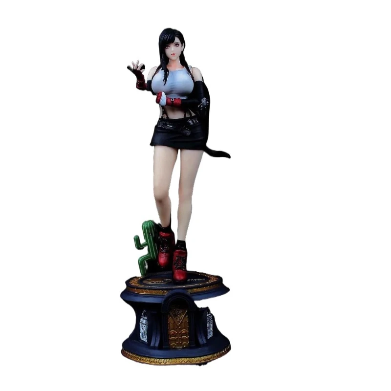 30cm New Anime Figure Tifa Lockhart Perimeter PVC Model Beautiful Girl Statue Desktop Decoration Ornaments Christmas Gifts Toys