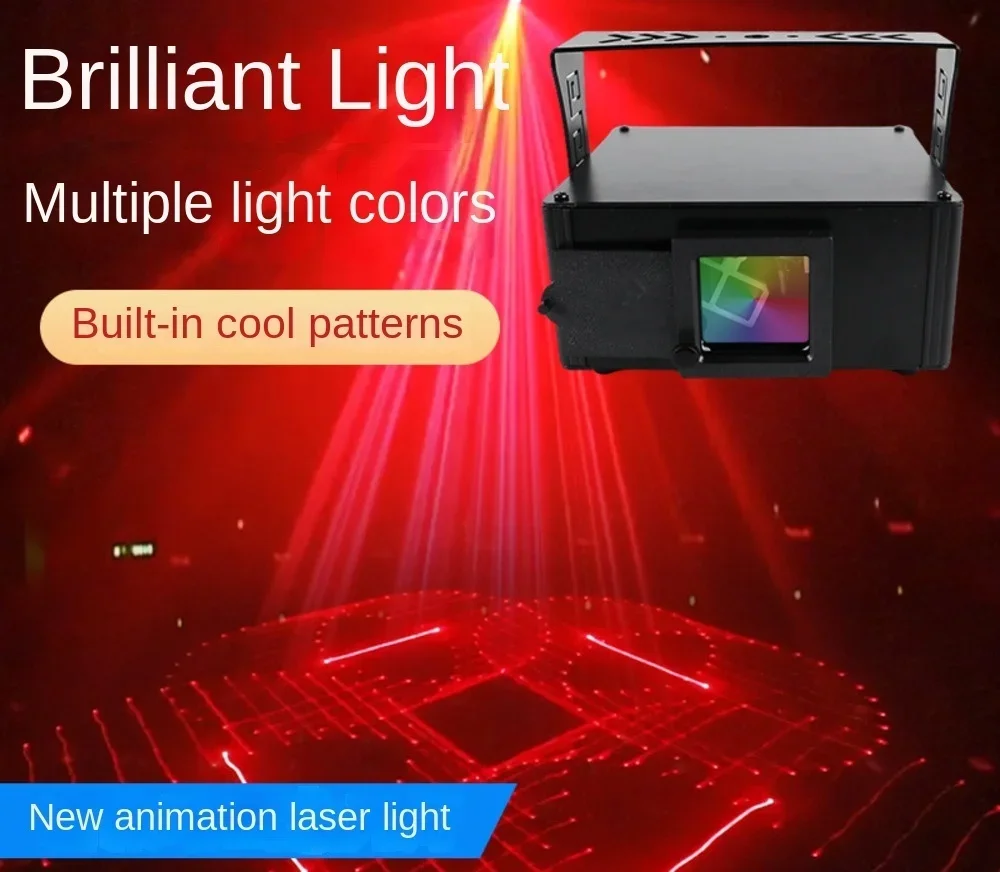 Animation Vollfarb-Laserlichter KTV Bar Atmosphäre Flash Halloween Bühnenlichter