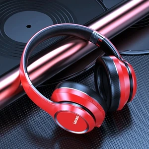 Lenovo HD200 Earphone Bluetooth Over-Ear Headphone Nirkabel Komputer Lipat Peredam Bising Headset Gaming Stereo HI FI 10 telepon kepala peredam bising penjualan terbaik - №