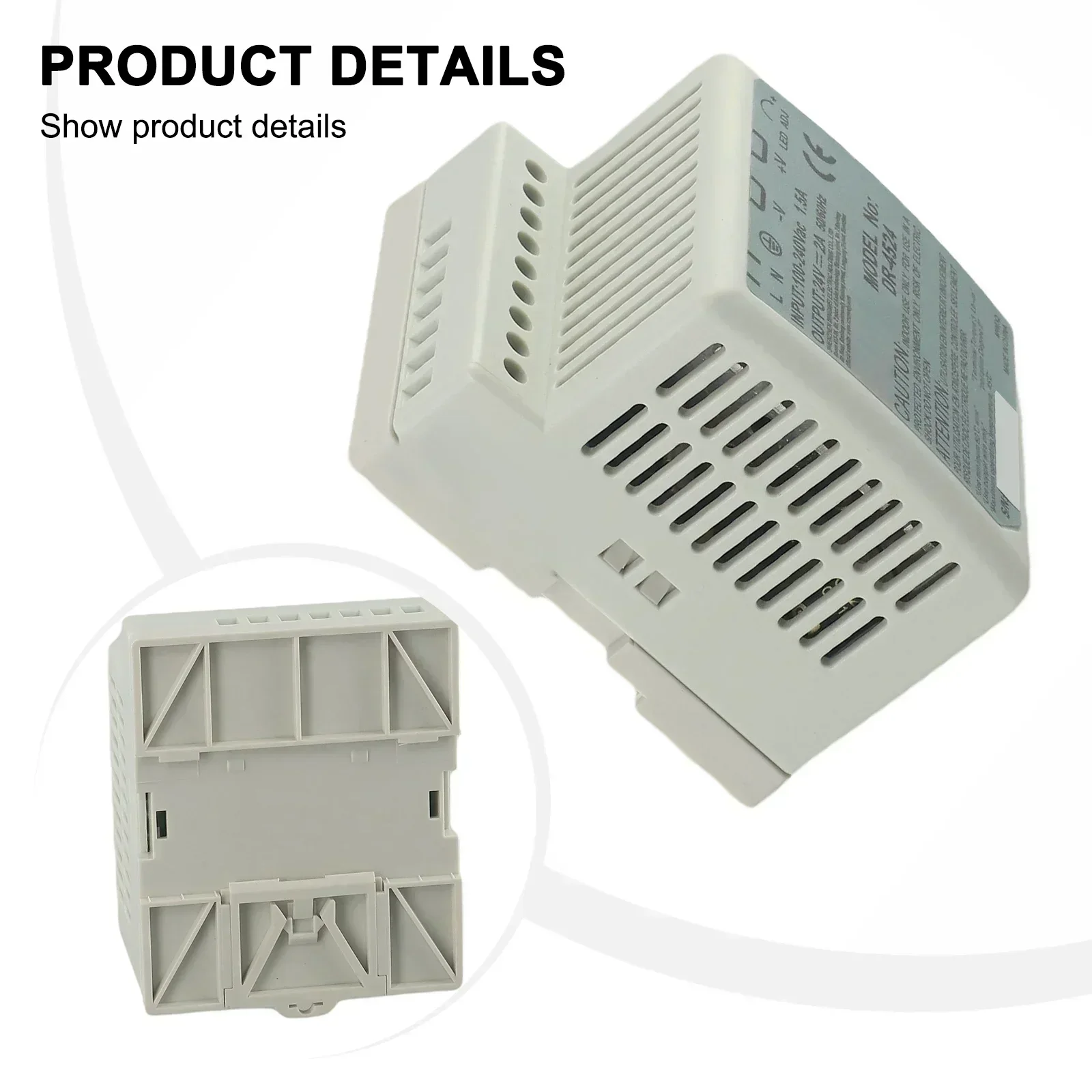 

Electrical Equipment Rail Power Supply Switching Mode Power Supply Single Output 24V 45W Din Rail Switching 1pcs