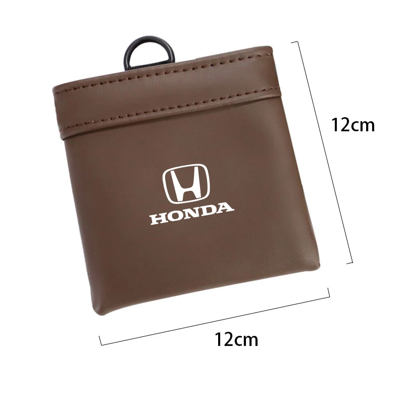 Органайзер для салона автомобиля из искусственной кожи, очки, сумка для хранения ключей и карт для телефона Honda Civic Fit Jazz Accord Pilot CRV Odyssey Passport Cit